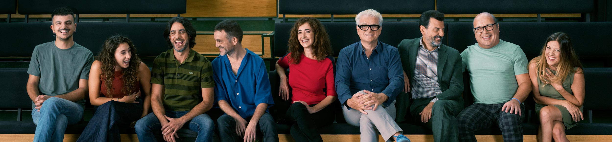Persones que formen l'equip de treball del teatre akademia de barcelona
